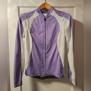 Specialized Purple and White Women's Cycling Jersey Sz M